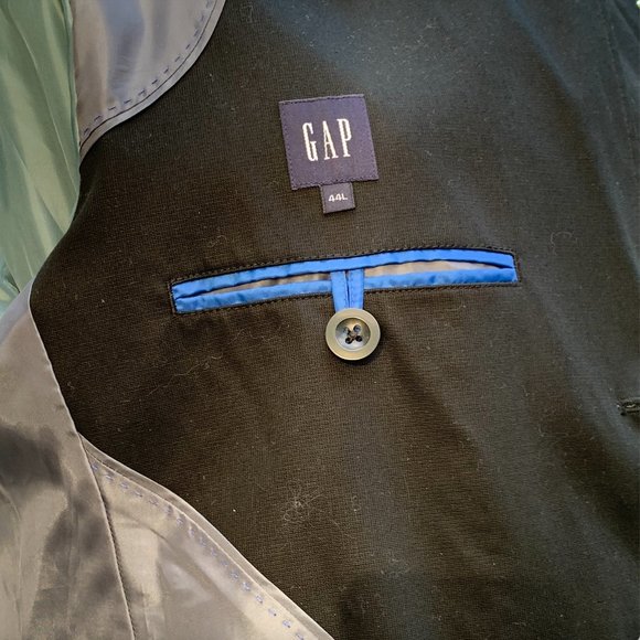 NWT Gap Man's Black Cotton Sports Jacket - Picture 11 of 16